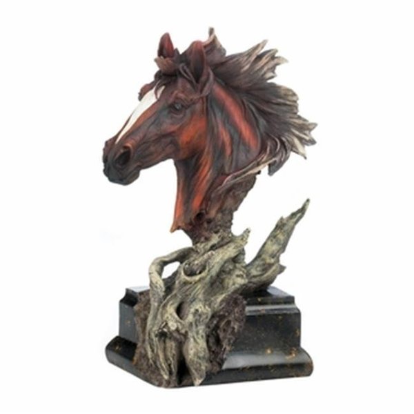 Home Decor Home Decor Driftwood Stallion Sculpture 10017222